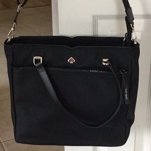 EUC ♠️Kate Spade ♠️ black nylon purse